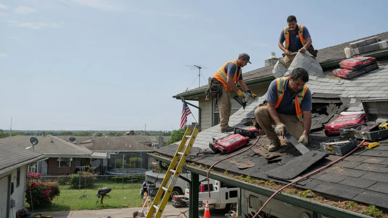 Roof Repair in Little River, KS near me